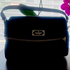 Kate Spade nylon saffiano leather bag.
